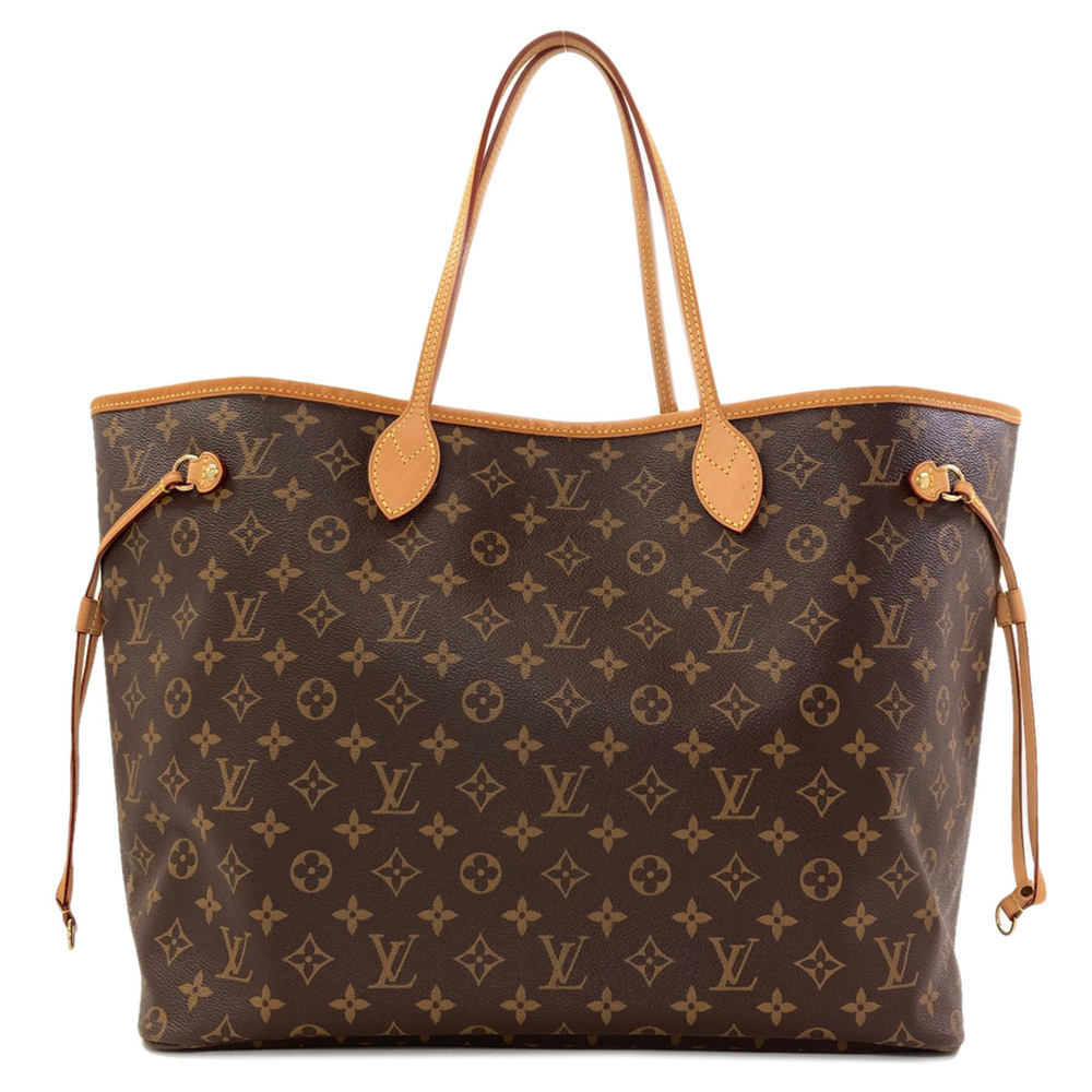 Louis Vuitton M41180 Neverfull GM Tote Bag, Monogram Canvas, Women's LOUIS VU...